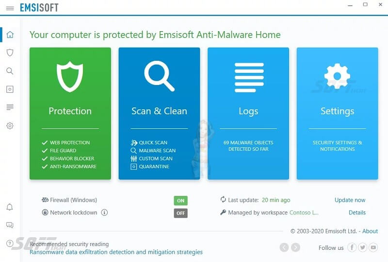 تحميل Emsisoft Anti-Malware Home درع الحماية 2024 مجانا 