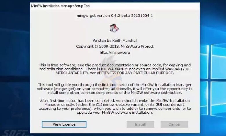 Descargar MinGW Gratis 2024 Minimalist GNU para Windows