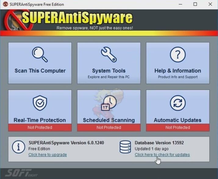 تحميل SuperAntiSpyware Pro X Edition للكمبيوتر 2024 مجانا