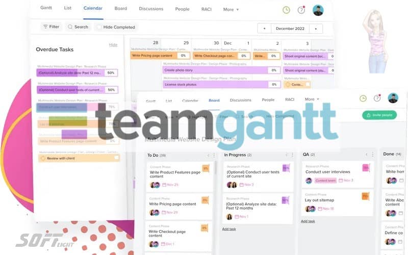 TeamGantt Free Professional Project Management Software 2024