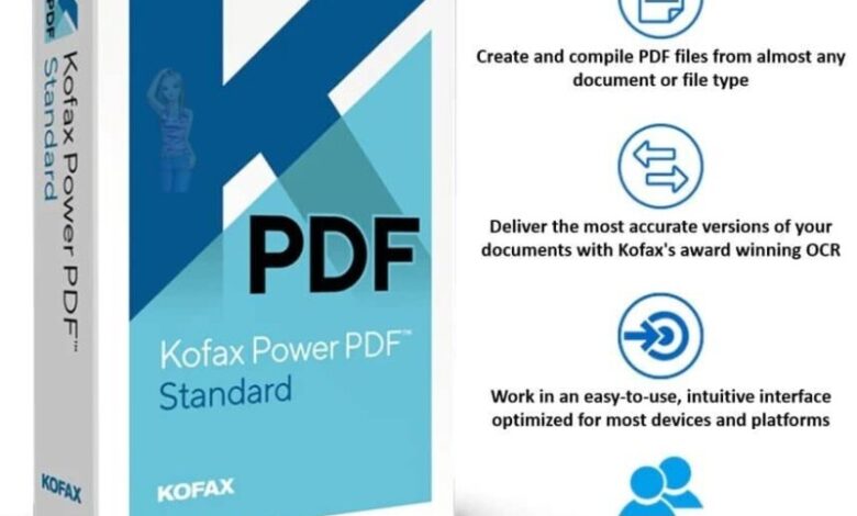 Kofax Power PDF Standard Free Download for Windows and Mac
