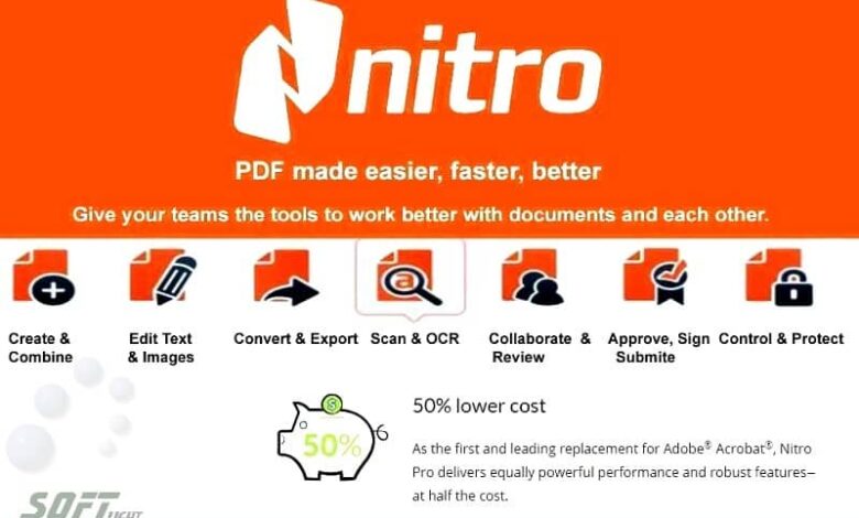 Descargar Nitro PDF Pro Gratis 2024 Herramientas de Edición