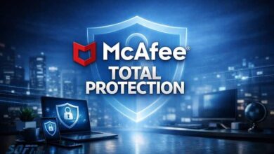 McAfee Total Protection مراجعة شاملة وحكم نهائي 2026 McAfee Total Protection مراجعة شاملة وحكم نهائي 2026